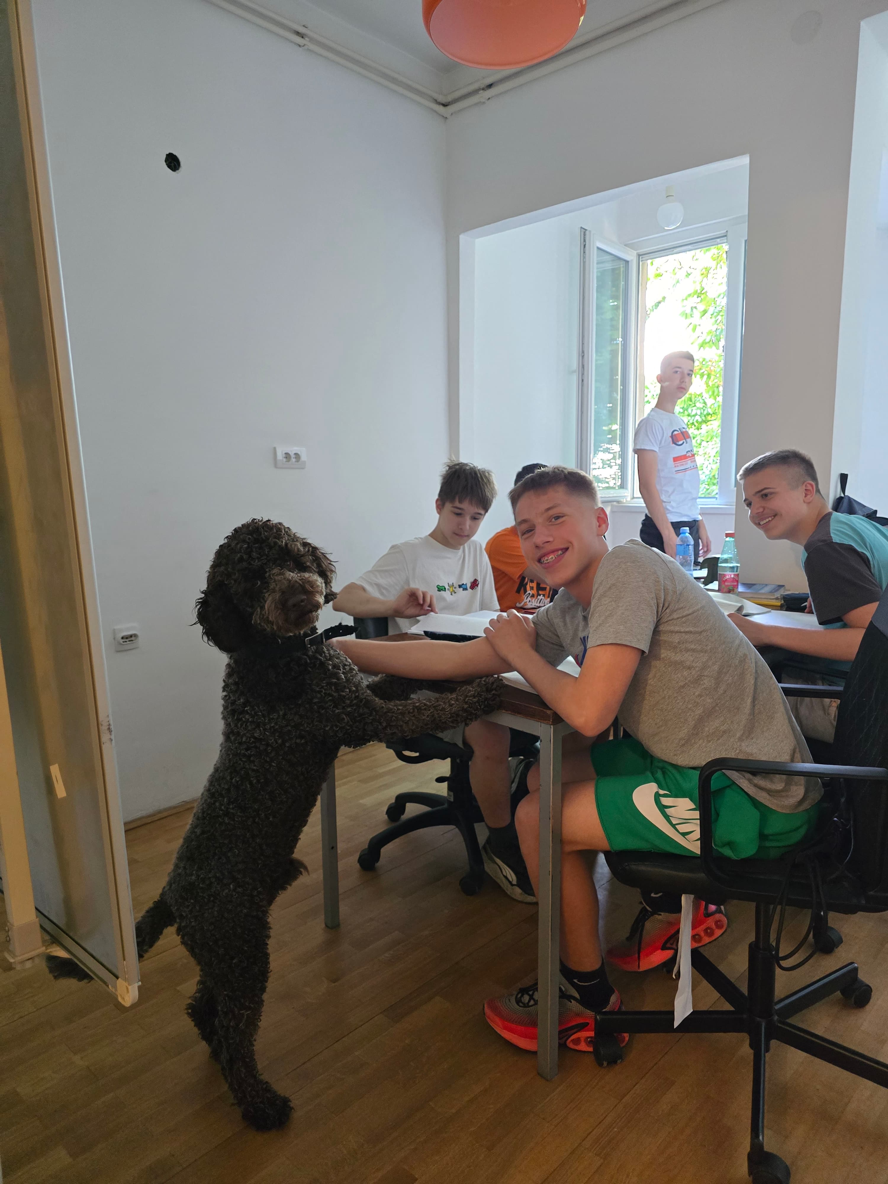 Grupni rad na času matematike, uz podršku